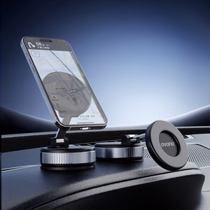 Dudao F24PRO MagSafe ühilduv Car Hoidja with Suction Cup for Windshield or Dashboard - must