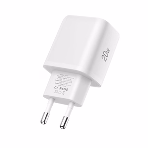 Tech-Protect NCA20 PD 20W QC3.0 USB-A / USB-C Wall Laadija + USB-C / Lightning Kaabel 100cm - valge