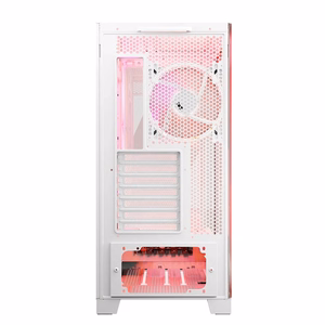 Modecom Volcano SPACE APEX ARGB MIDI Midi Tower valge