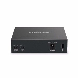 Mercusys 5-портовый настольный коммутатор Gigabit с 4 портами PoE+