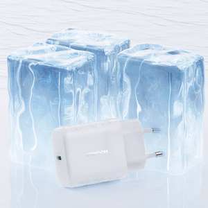 Joyroom JR-TCF24 USB-C PD 30W QC SFC network charger - white + 1m USB-C cable