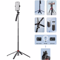 Blavec Selfie Stick Aluminium Fusion P-09 tripod + remote control 1,8 metres (SSFP09-TRB18) must