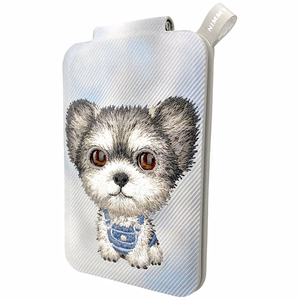 Nimmy New Big-Eye Cute Pets 2.0 Dog MagSafe magnetiline telefoni kaarditasku koos toega – hall