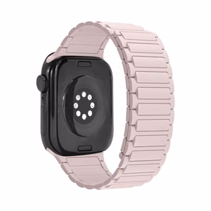 Mobilize silikoonist kellarihm - magnetiline - Apple 38/40/41mm - roosa