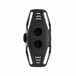 Rockbros LF24166 silikoonist jalgratta telefonihoidik, 4–7" – värv: must