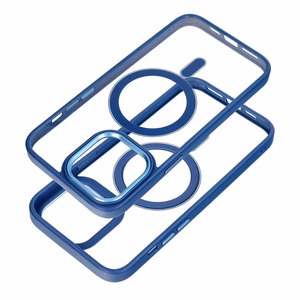 COLOR EDGE MAG COVER Ümbris compatible with MagSafe jaoks IPHONE 16 Pro tumesinine