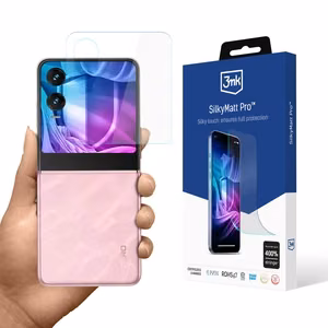 Infinix Zero Flip (front) – 3mk Silky Matt Pro telefoni ekraanikaitse