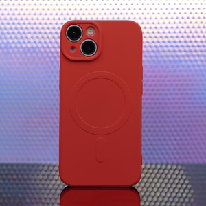 Simple Color Mag ümbris jaoks iPhone 15 6,1" punane