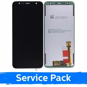LCD ekraan, ühilduv Samsung J610 J6+ / J415 J4+, must (Service Pack)
