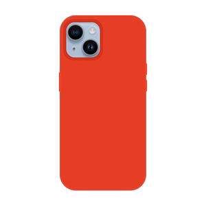 Tel Protect Silicone Premium jaoks Iphone 15 Plus punane