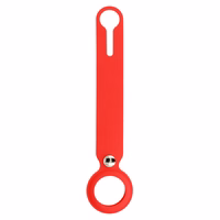 Silikoon loop jaoks Airtag punane