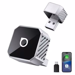 Juhtmevaba CarPlay/Android Auto adapter Ottocast Mini Cube hõbedane CP88-T3