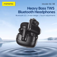 Foneng Bluetooth Kõrvaklapid TWS BL138 must