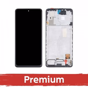 LCD Ekraan Ühildub Xiaomi Redmi Note 10 Pro Must koos Frame / OEM
