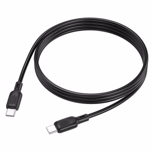 Borofone Cable BX113 Lenny - Type C to Type C - PD 60W 3A 3 metres black