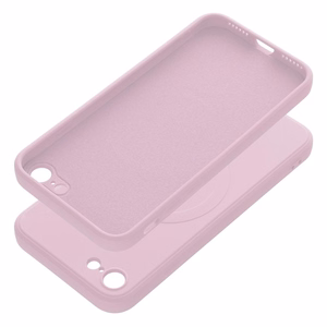 SILICONE MAG ÜMBRIS compatible with MagSafe jaoks IPHONE 7 / 8 / SE 2020 / SE 2022 roosa
