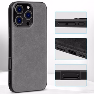 Чехол для телефона X-Level "Earl III Collection" для Apple iPhone 16 Pro серый