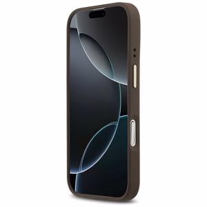 GUESS ümbris jaoks IPHONE 17 compatible with MagSafe GUHMP17SPSAMSECW (PU W/ Peony Hot Stamp) brown