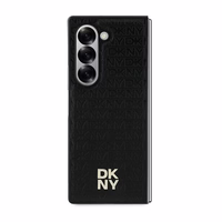 DKNY Repeat Pattern Stack Logo Ümbris jaoks Samsung Galaxy Z Fold6 - Must