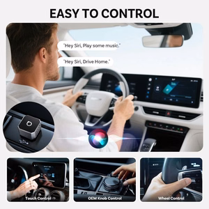 Juhtmevaba CarPlay/Android Auto adapter Ottocast Mini Cube must CP88-T3