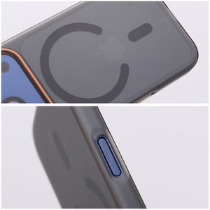 Чехол Samsung A27 Go Orange совместимый с MagSafe черный