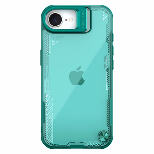 Nillkin Iceblade Prop Ümbris with Stand jaoks iPhone 16e - Roheline