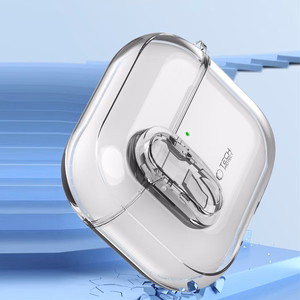 Tech-Protect Slim Hook Ümbris jaoks AirPods 4 - Clear