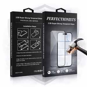 Perfectionists 2.5D Super Strong karastatud klaas Samsung A525 A52 4G/A526 A52 5G/A528 A52s 5G, must