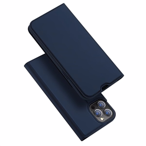 Dux Ducis Skin Pro raamaturiiuli tüüpi ümbris iPhone 13 Pro jaoks sinine