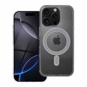 CLEAR MAG ÜMBRIS (MID) compatible with MagSafe jaoks IPHONE 16 Pro läbipaistev