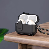 DUX DUCIS PECP - TPU+PC protective case jaoks AirPods 4 must