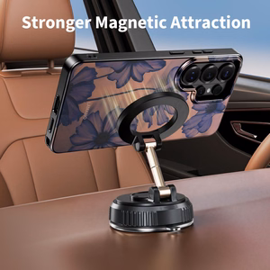 Tech-Protect Lamano MagSafe Ümbris for Samsung Galaxy S26 Ultra - pruun and lilla