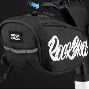 Rockbros G007 Flash Journey sadulakott, 0.8L – värv: must