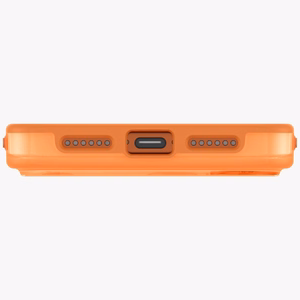 Uniq Clario Magclick Зарядный чехол для iPhone 17 Pro - оранжевый