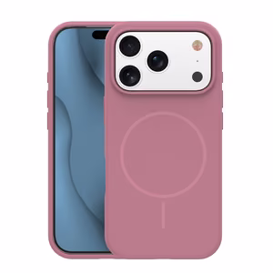 Silicone Thin Mag чехол iPhone 14 6,1" розовый