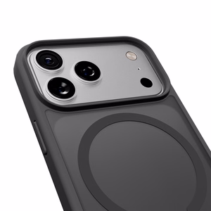 Чехол Puro Gradient TPU совместимый с MagSafe для iPhone 17 Pro - серый