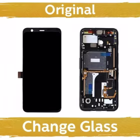 LCD ekraan ühilduv Google Pixel 4 G020M must raamiga (Uuendatud: Hiina)