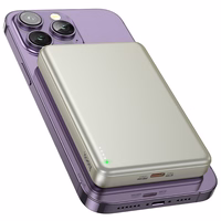 External battery Akupank Hoco Q26A PD20W Magnetic 10000mAh kuldne