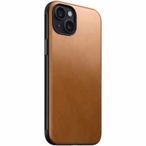 Nomad Modern Leather ümbris jaoks iPhone 15 Plus 6,7" english tan