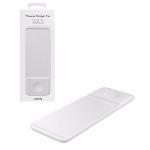 Juhtmevaba laadija Samsung Trio EP-P6300TWEGEU valge 25W (laadija ja kaabliga) / 100% originaal /
