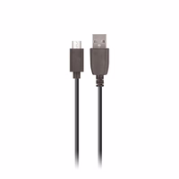 Maxlife MXTC-01 laadija 1x USB 2.1A must + microUSB kaabel