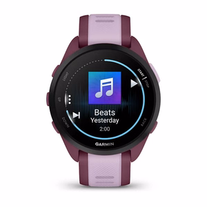 Garmin Forerunner 165 Music – GPS-nutikell, AMOLED, 43 mm, lilla