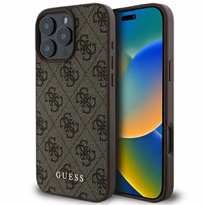 Guess 4G Classic iPhone 16 Pro Max Ümbris - Brown