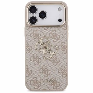 GUESS GUE005593 (PU W/ Big 4G Classic Logo) kaitseümbris seadmele iPhone 18 Pro Max / 17 Pro Max, värv: roosakuldne