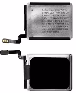 Aku ORG jaoks Watch Series 5 40mm 245mAh A2277