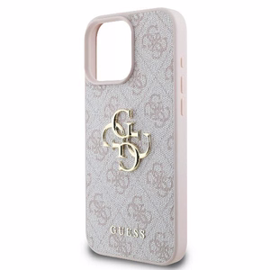 Guess 4G Big Logo Ümbris jaoks iPhone 16 Pro - Roosa