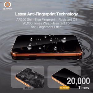 Tempered glass Tel Protect 10X Privacy DLC Diamond Coating jaoks Iphone 16