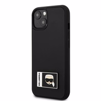 Karl Lagerfeld KLHCP13S3DKPK iPhone 13 mini 5,4 "must / must hardcase Ikonik Patch
