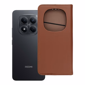 SMART PRO Kaaned leather ümbris for XIAOMI Redmi Note 15 PRO 5G pruun