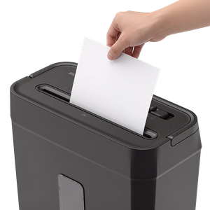 Kompaktne ristlõikega paberipurustaja, P-4 GDPR, 4 lehte, 8 l